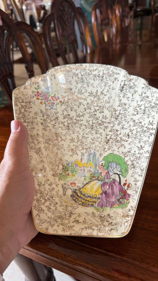 Empire China odeon style dish 1930’s