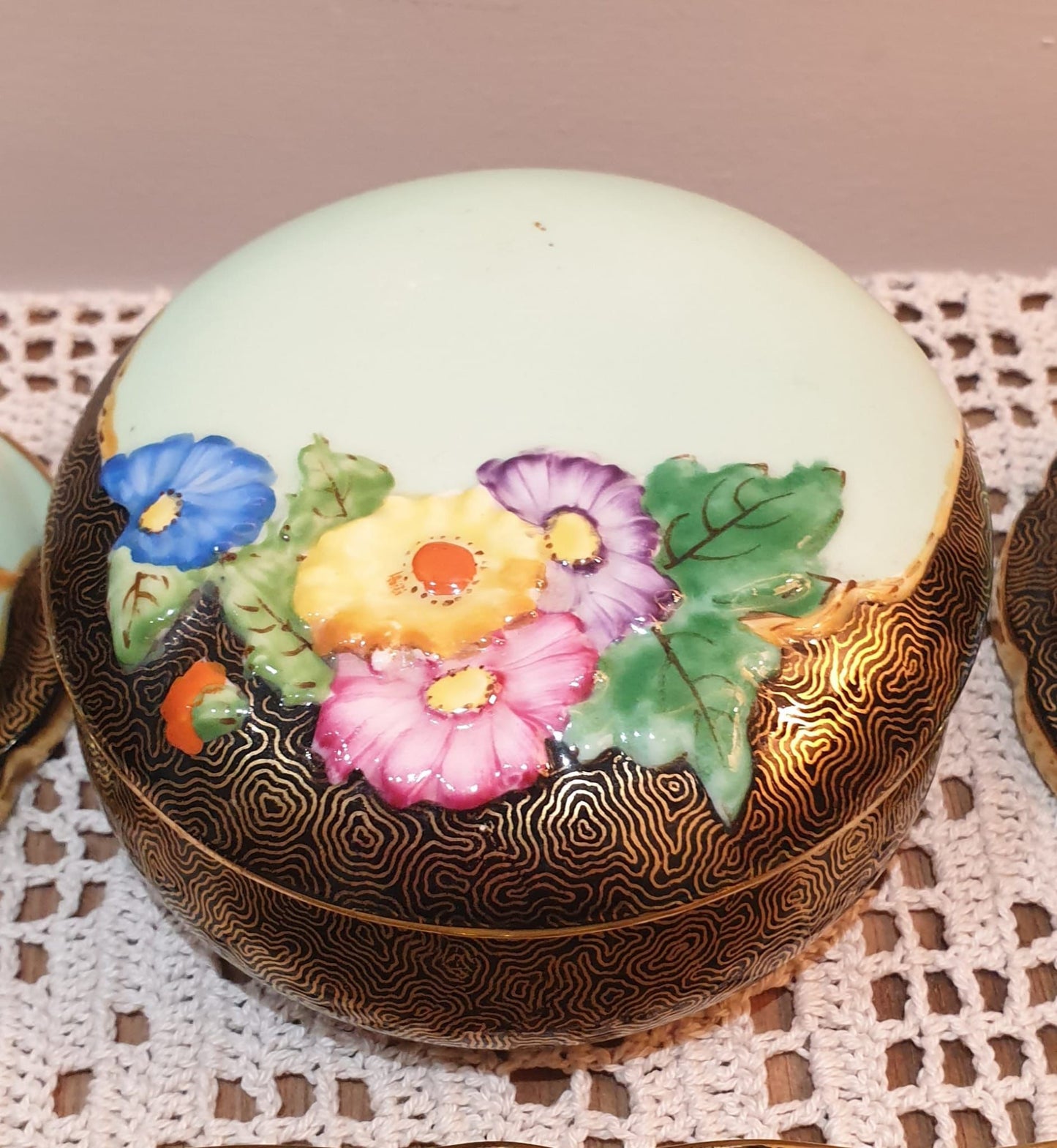 Porcelain Dressing Table Set