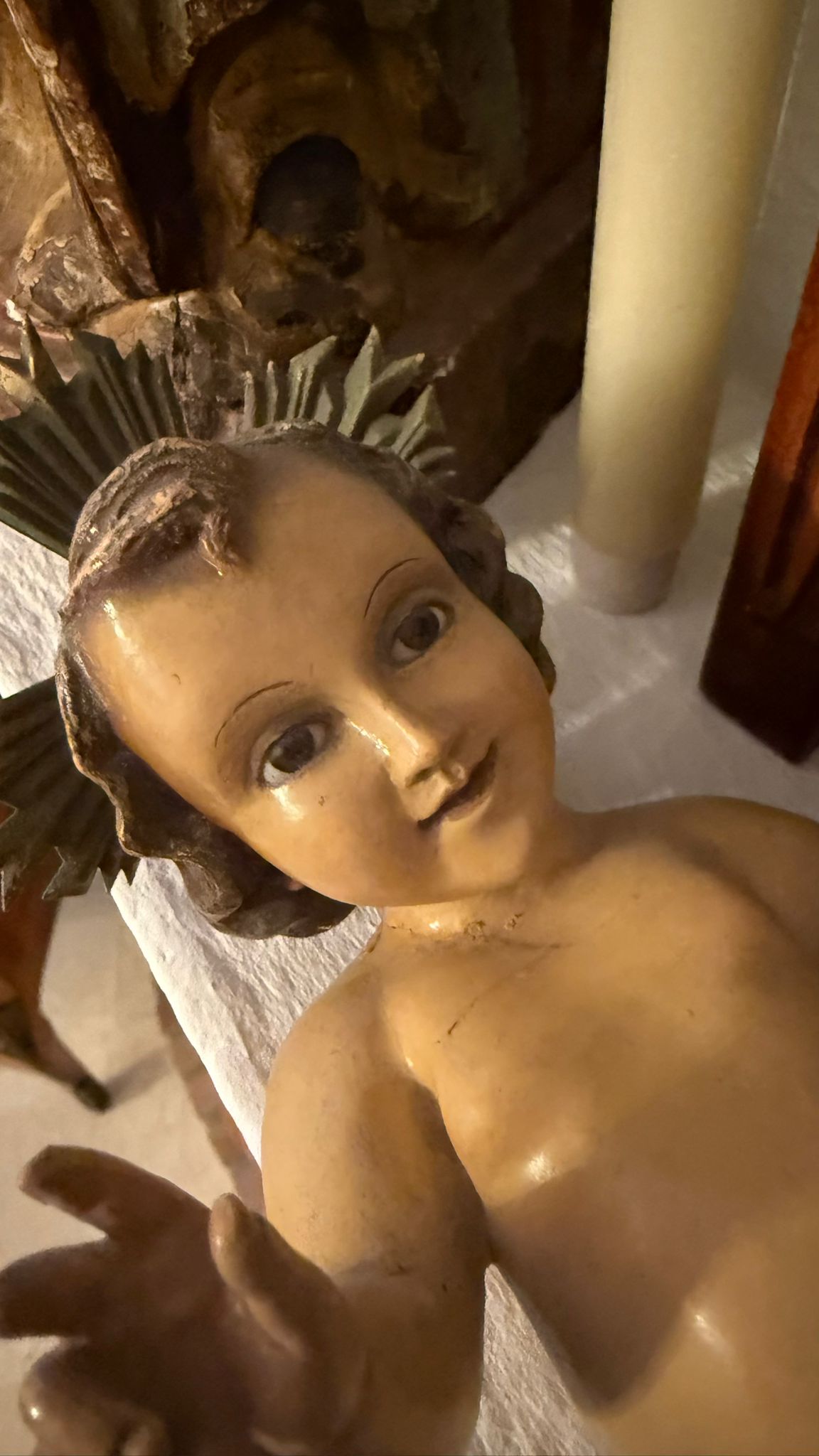 Figure of Baby Jesus C1890