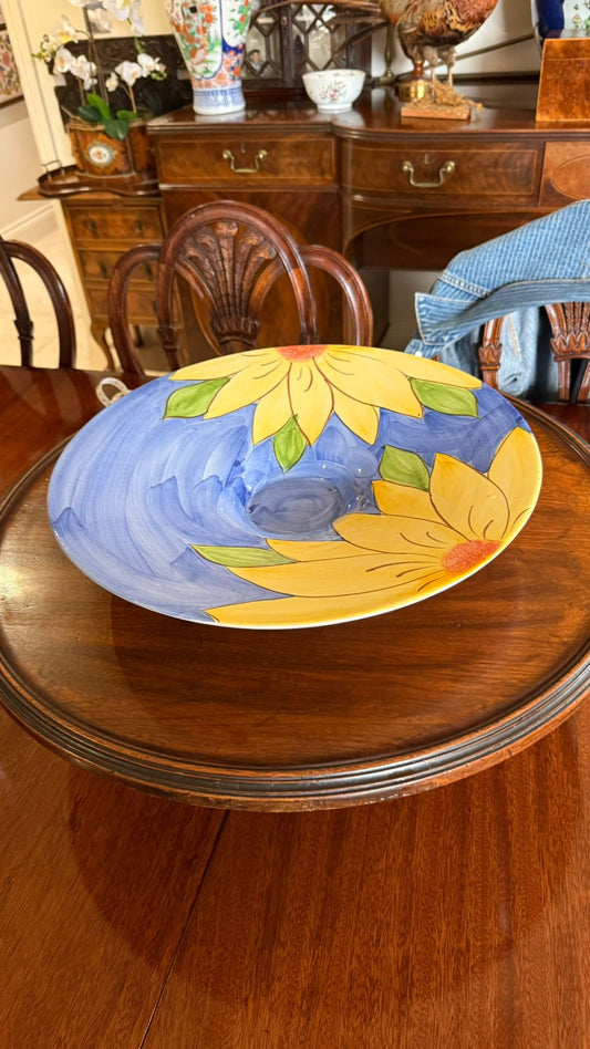 Italian porcelain dish mid century