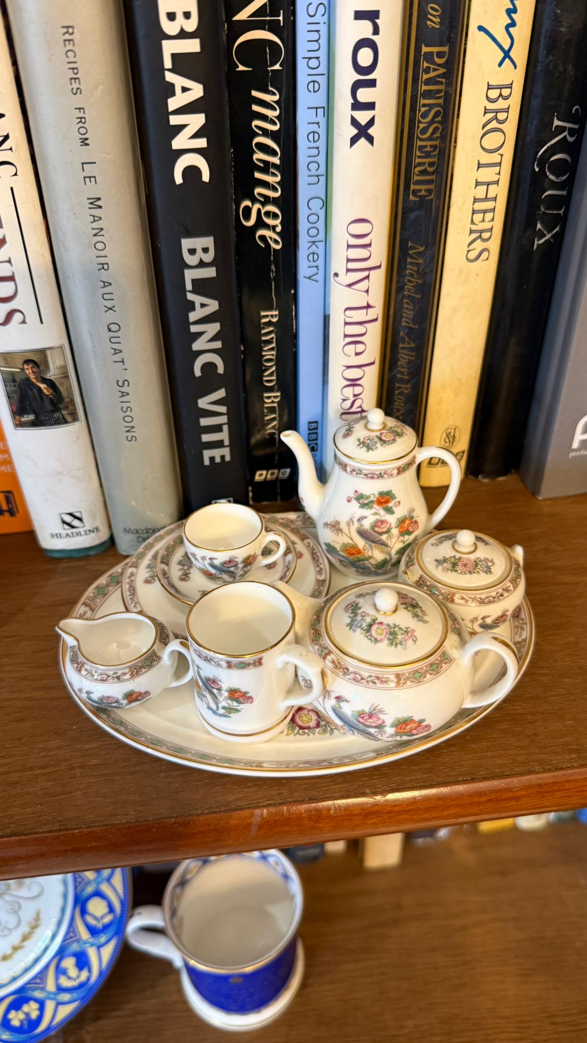 Miniature Wedgwood tea service with tray 1950’s
