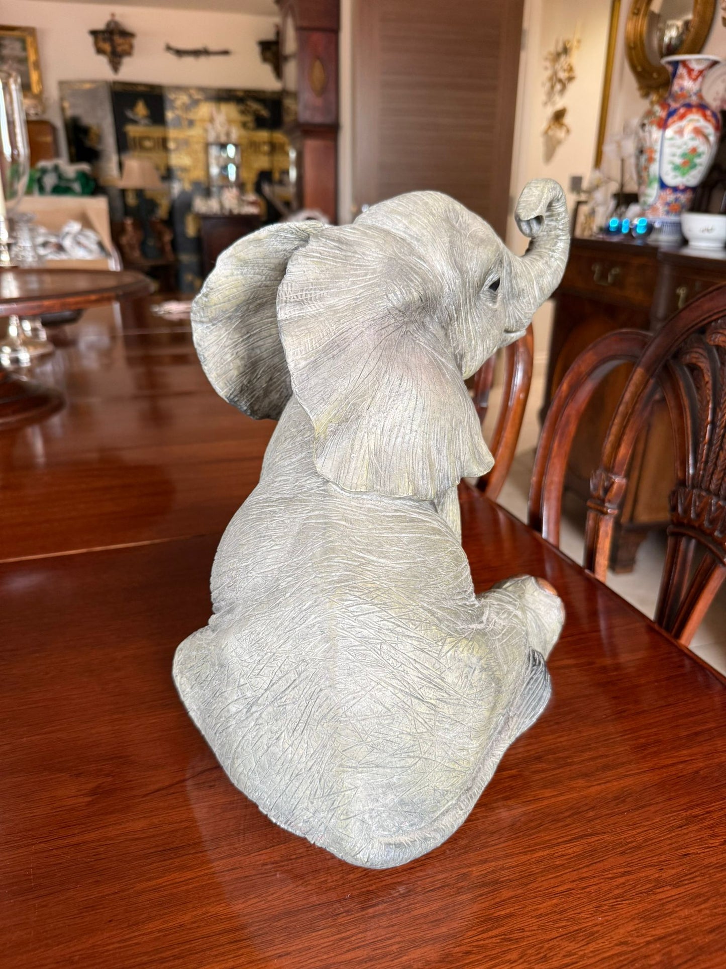 Beautiful baby elephant ornament vintage