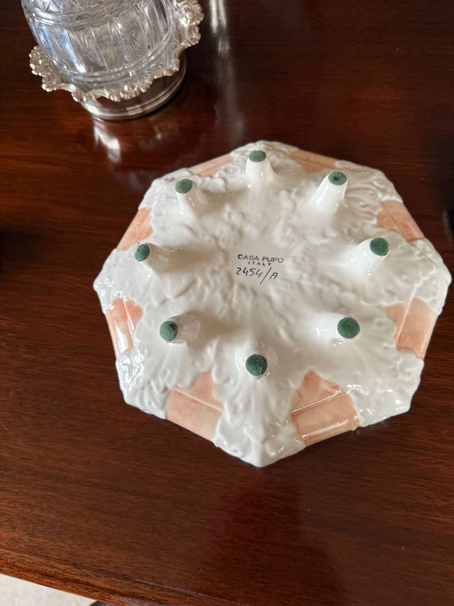 1960’s signed Casa Pupo covered dish
